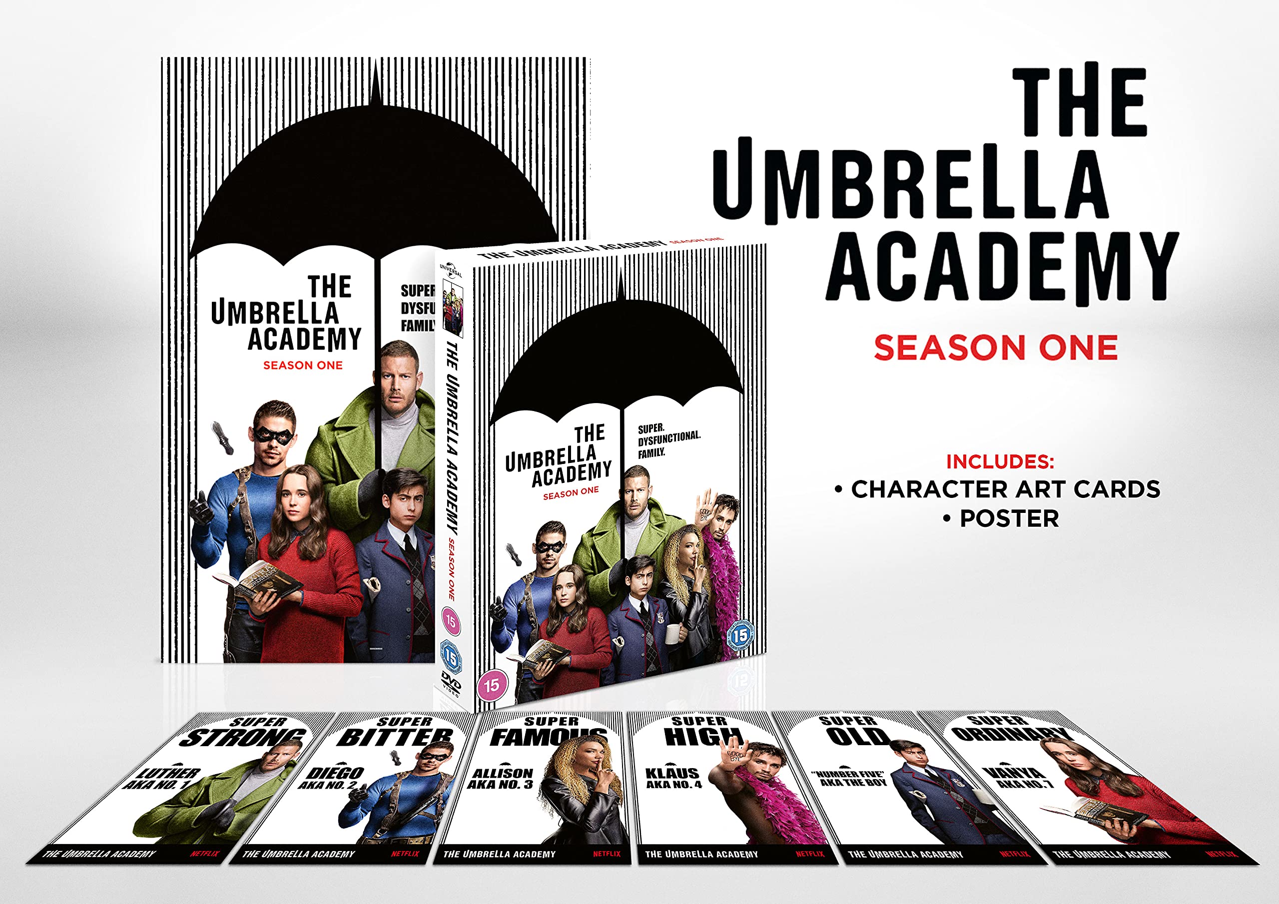 Amazon.com: Umbrella Academy Season 1 [DVD] [2019] : Movies & TV