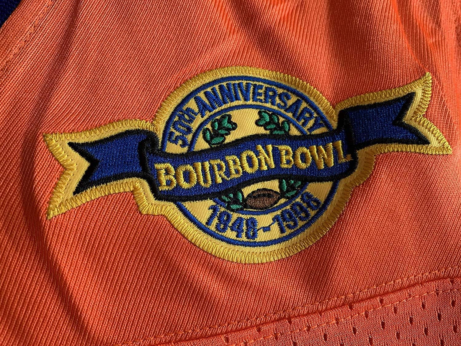 Youth The Waterboy #9 Bobby Boucher Adam Sandler 50th Anniversary Movie Mud Dogs Bourbon Bowl Football Jersey - Image 7
