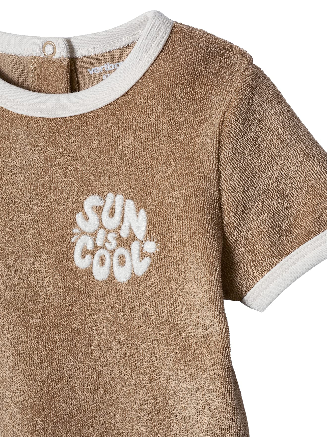 VERTBAUDET Ensemble bébé tee-shirt + short en éponge