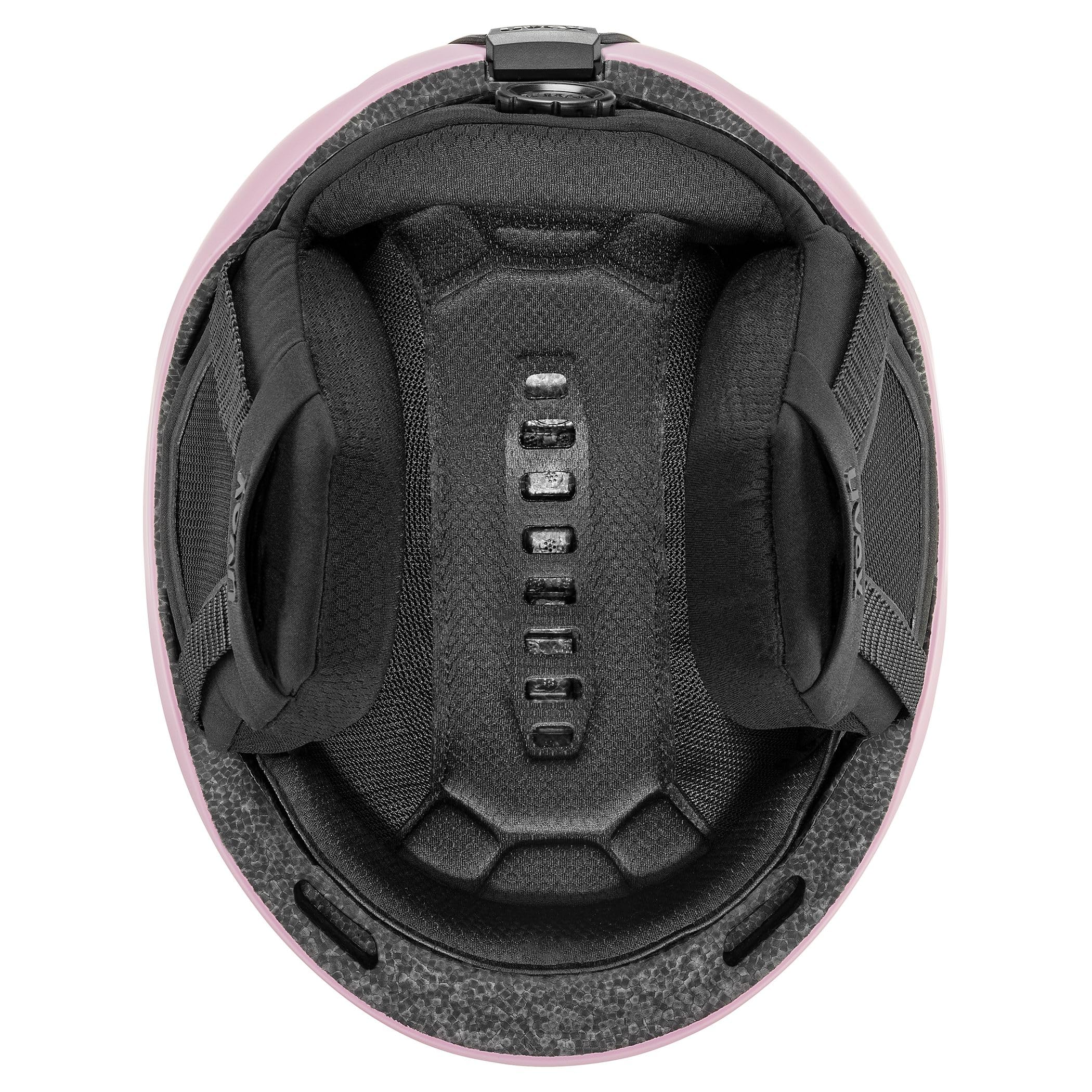 uvex monte LT – solidny, lekki i stylowy kask narciarski dla kobiet i mężczyzn z indywidualną regulacją rozmiaru – różowy – 51–55 cm