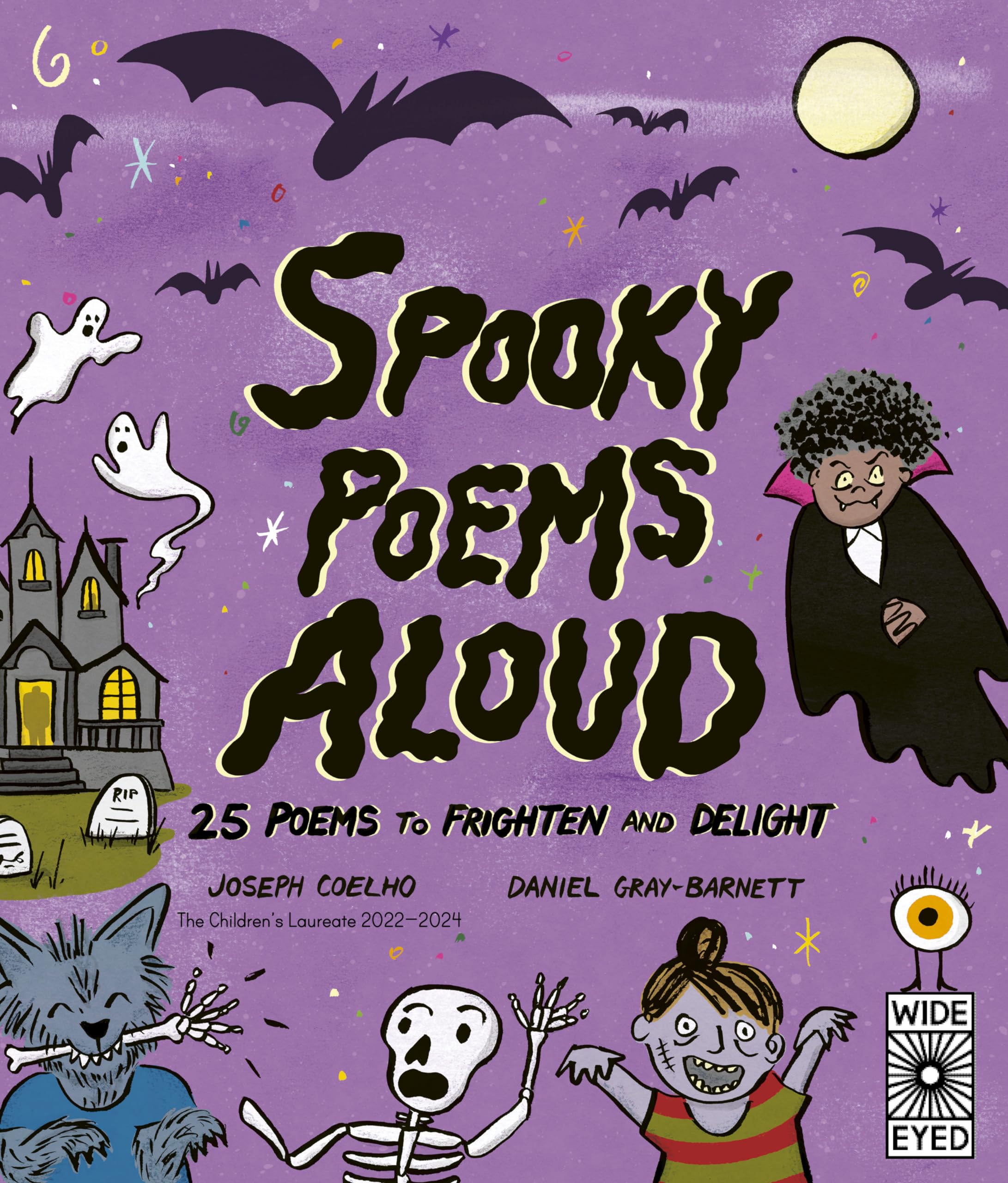 Joseph Coelho Spooky Poems Aloud Hardback Book