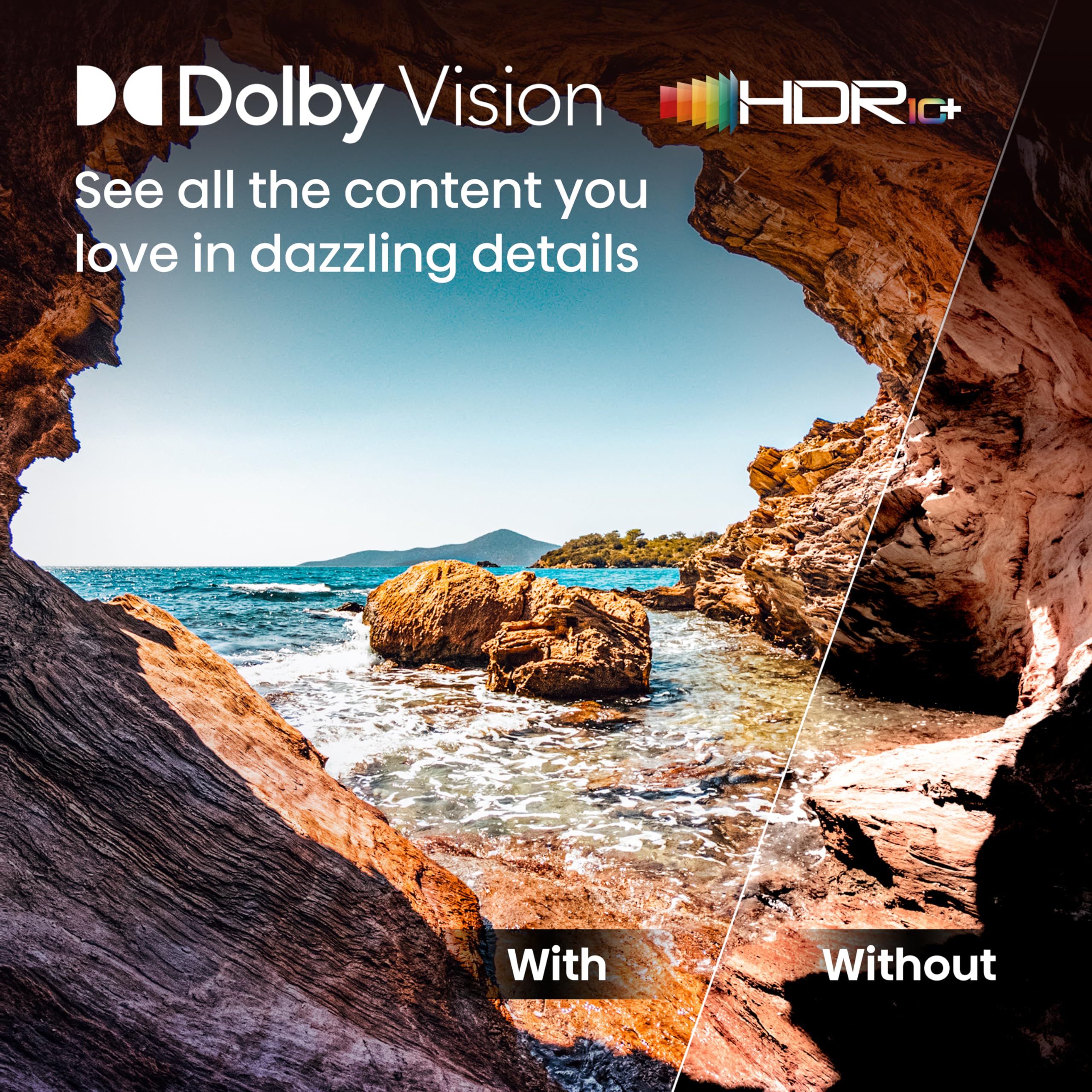 Hisense 55" Class A7 Series (55A7NF,2025 Model) 4K UHD Smart Fire TV, Voice Remote with Alexa, Wide Color Gamut, HDR10+, Dolby Vision, Dolby Atmos, Game Mode, ALLM, Stream Live TV Without Cable
