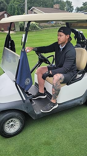 Miniatura 4 de TAG Golf Co - Toalla magnética de golf para bolsas de golf, ayuda para entrenamiento de golf, regalo perfecto para hombres y mujeres, imán de fuerza