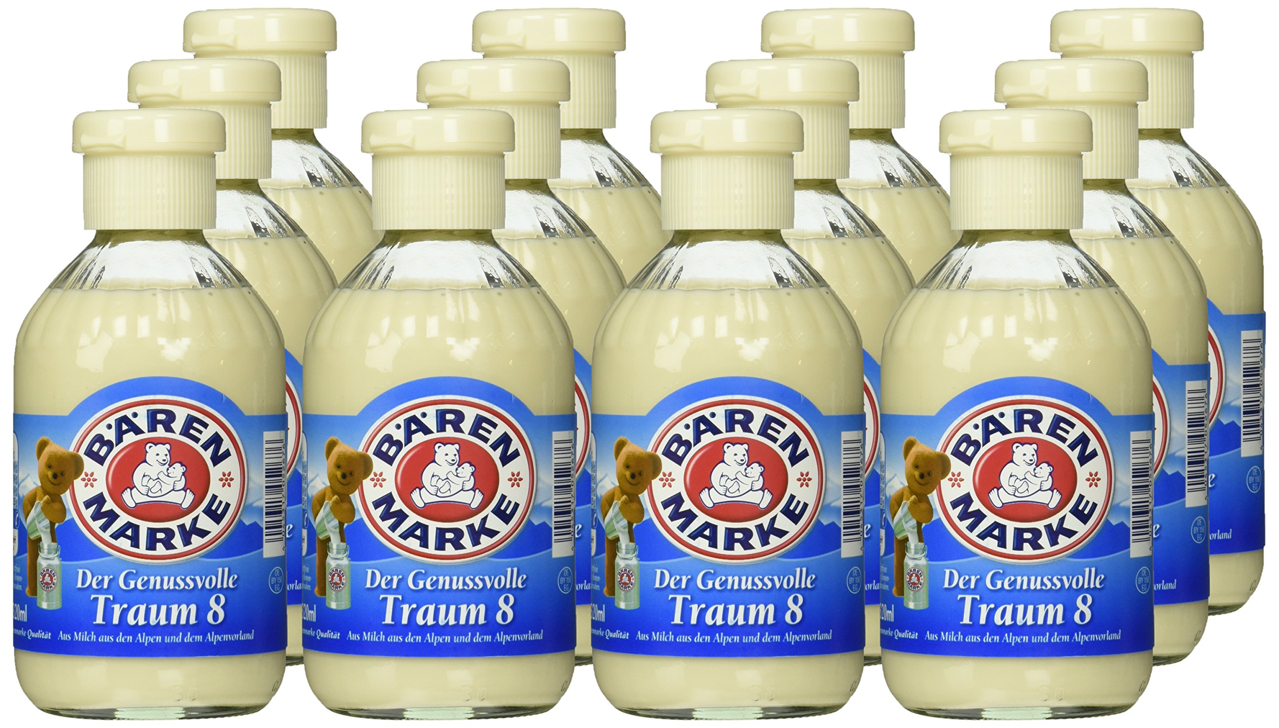 Bärenmarke Genuss- voller Kaffeetraum 8, 12er Pack (12 x 340 g)