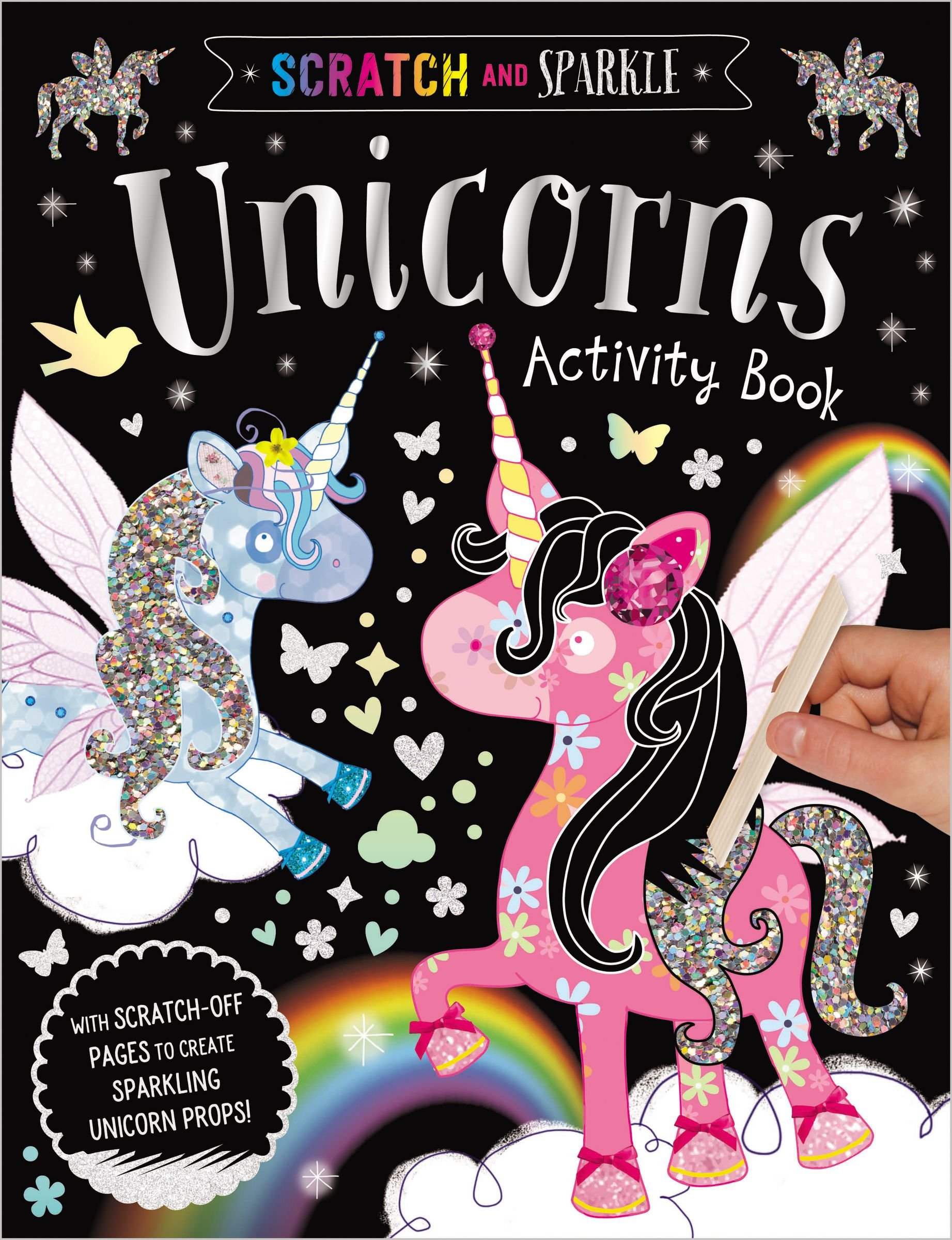 Make Believe Ideas Scratch and Sparkle Unicorns Activity Book