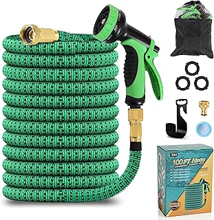 Comprar Manguera Extensible 30M, Manguera Jardín Retráctil 10 Modos, Manguera Agua TPE Reforzado 2500D, Conector Metal Antigoteo, para Jardín Grande, Lavado Coche Casa (10M a 30M)