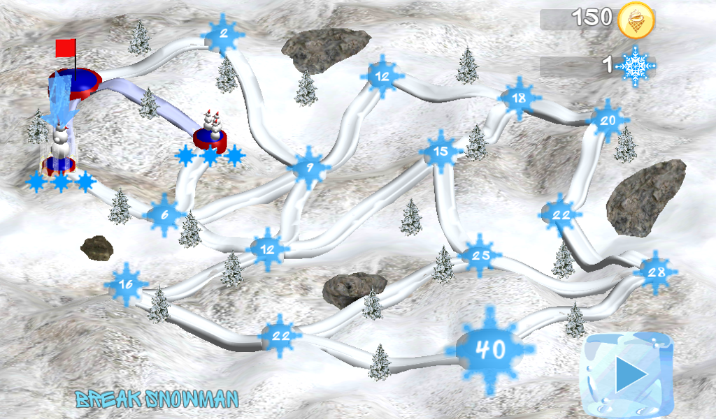 Snowman RACE 3D - App on the Amazon Appstore
