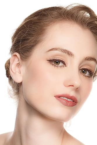 Miniatura 7 de Pestañas naturales con capucha ojos aspecto natural delgado y corto 3 pares de pestañas Q7