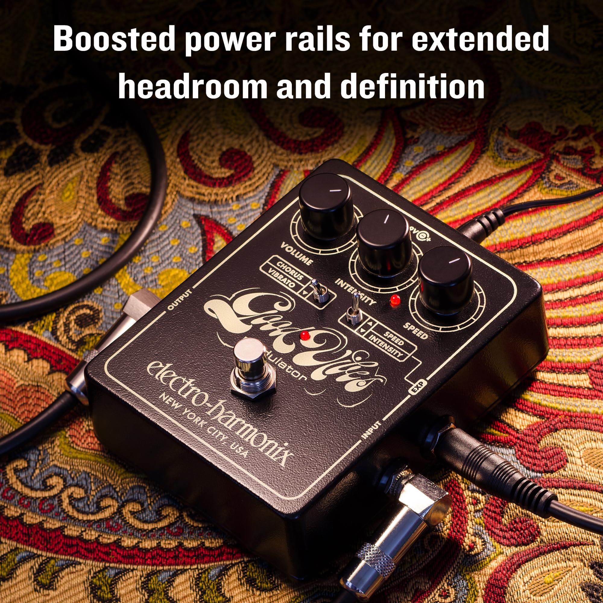 electro-harmonix エレハモ　Good Vibe Amazon.com: Electro-Harmonix Good Vibes Analog Modulator Pedal