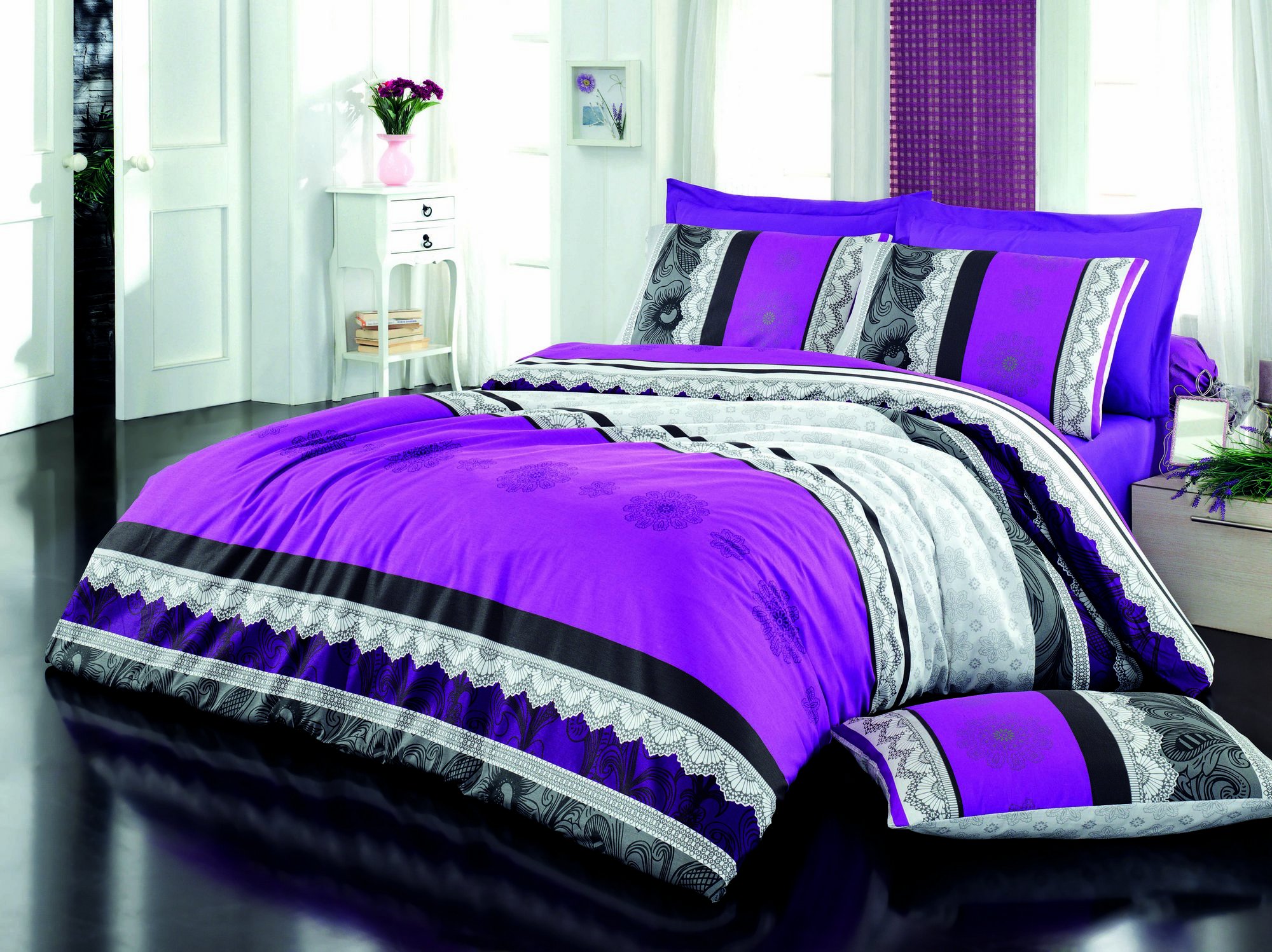 Pearl Home Ranforce Single Quilt Cover Set -140x200 cm