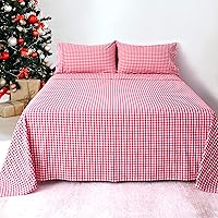 Vista 43 de Best Season Juego de sábanas de algodón de 400 hilos, tamaño full, 4 piezas - 100% algodón de fibra larga, juego de sábanas de algodón suave