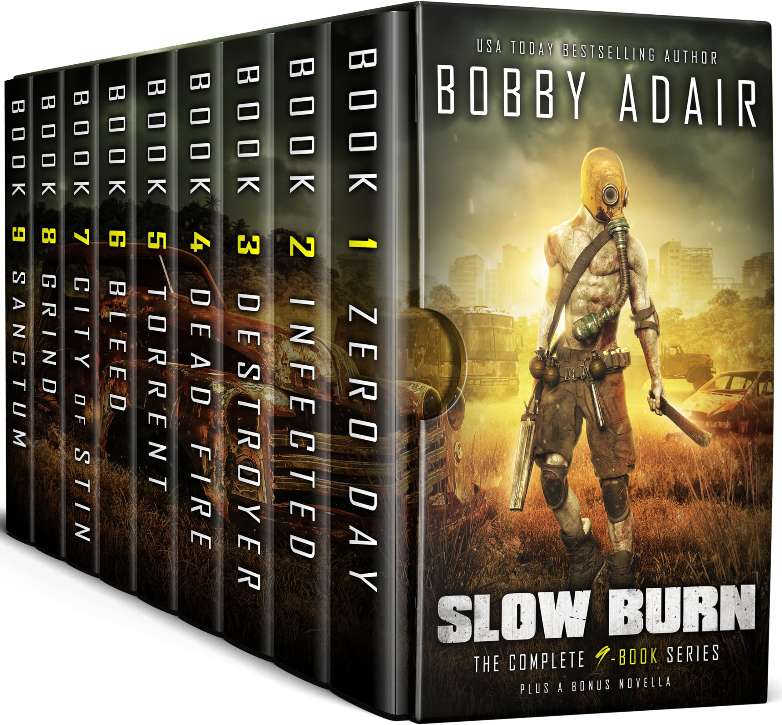 - Slow Burn Box Set: A Post-Apocalyptic Adventure Series