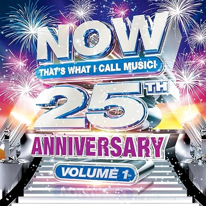 NOW Thats What I Call Music! 25th Anniversary Vol. 1 (Various Artists) (Colored Vinyl, Silver) por Various Artists, capa do álbum