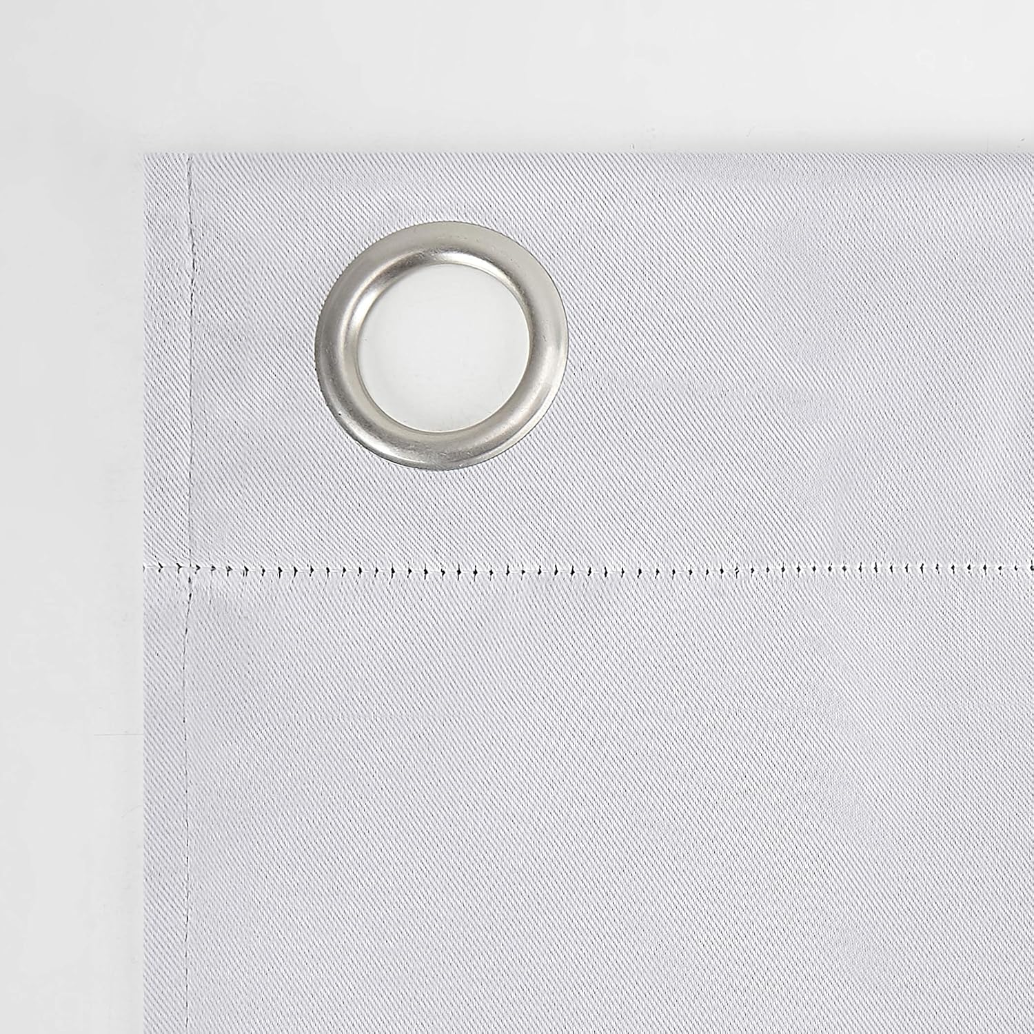 Sun Zero Riley Kids Bedroom Blackout Grommet Curtain Panel, 40" x 95", White