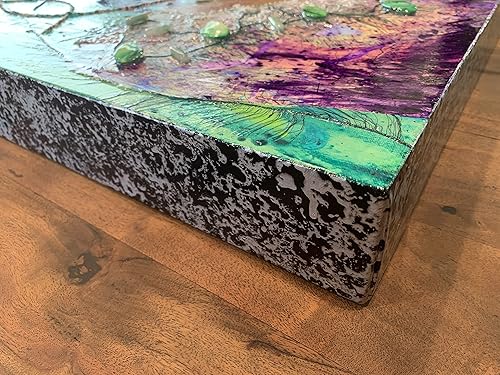 Miniatura 8 de Susan M. Epperly"Queen Nolani" Original Mixed Media Acrylic Painting 24" x 36" x 3" on Canvas