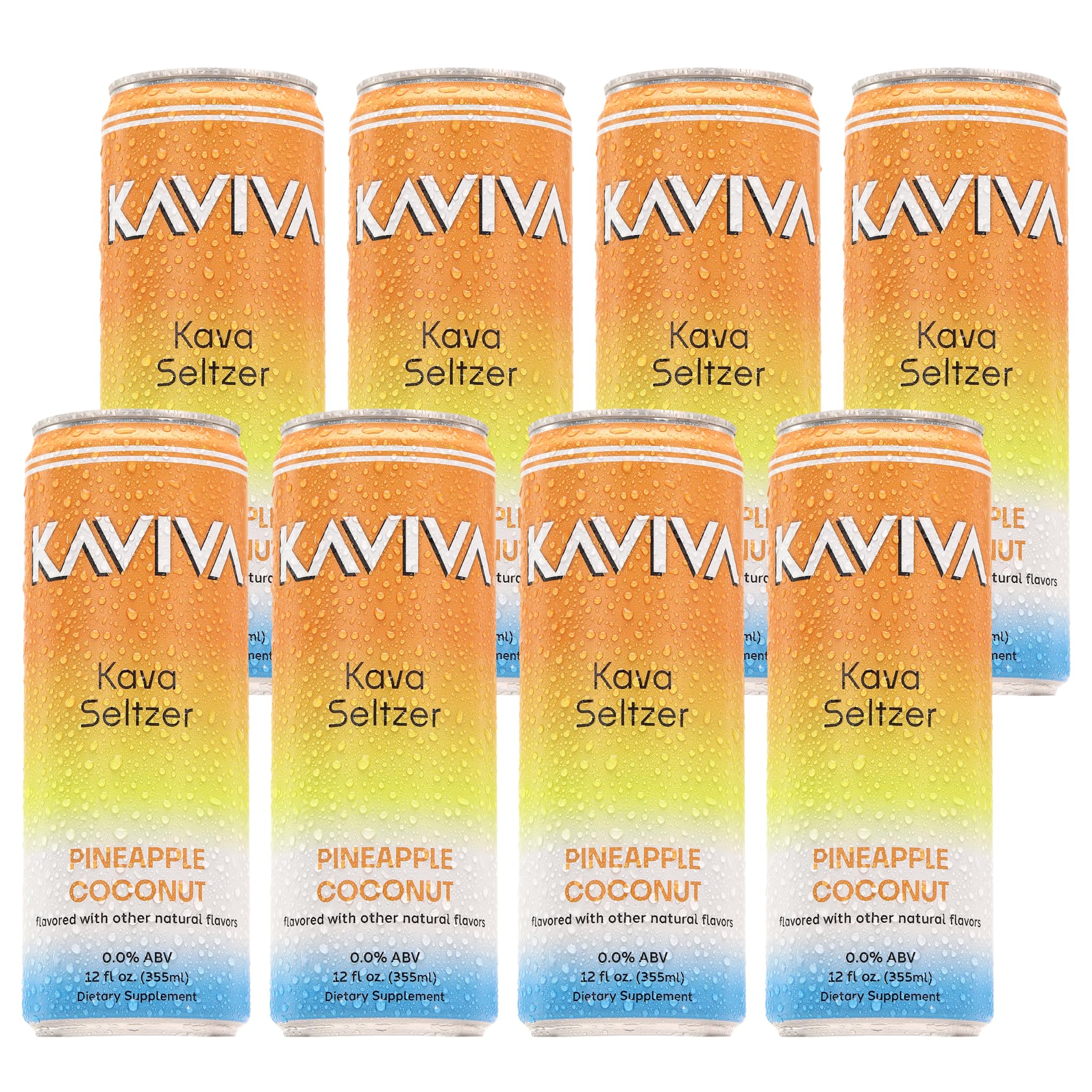 Kaviva | Kava & Seltzer | Relaxation Drink | 50 calories | All Natural | Non-ALC Functional Beverage | Refreshing Alternative | Clean Ingredients — Amazon image 14