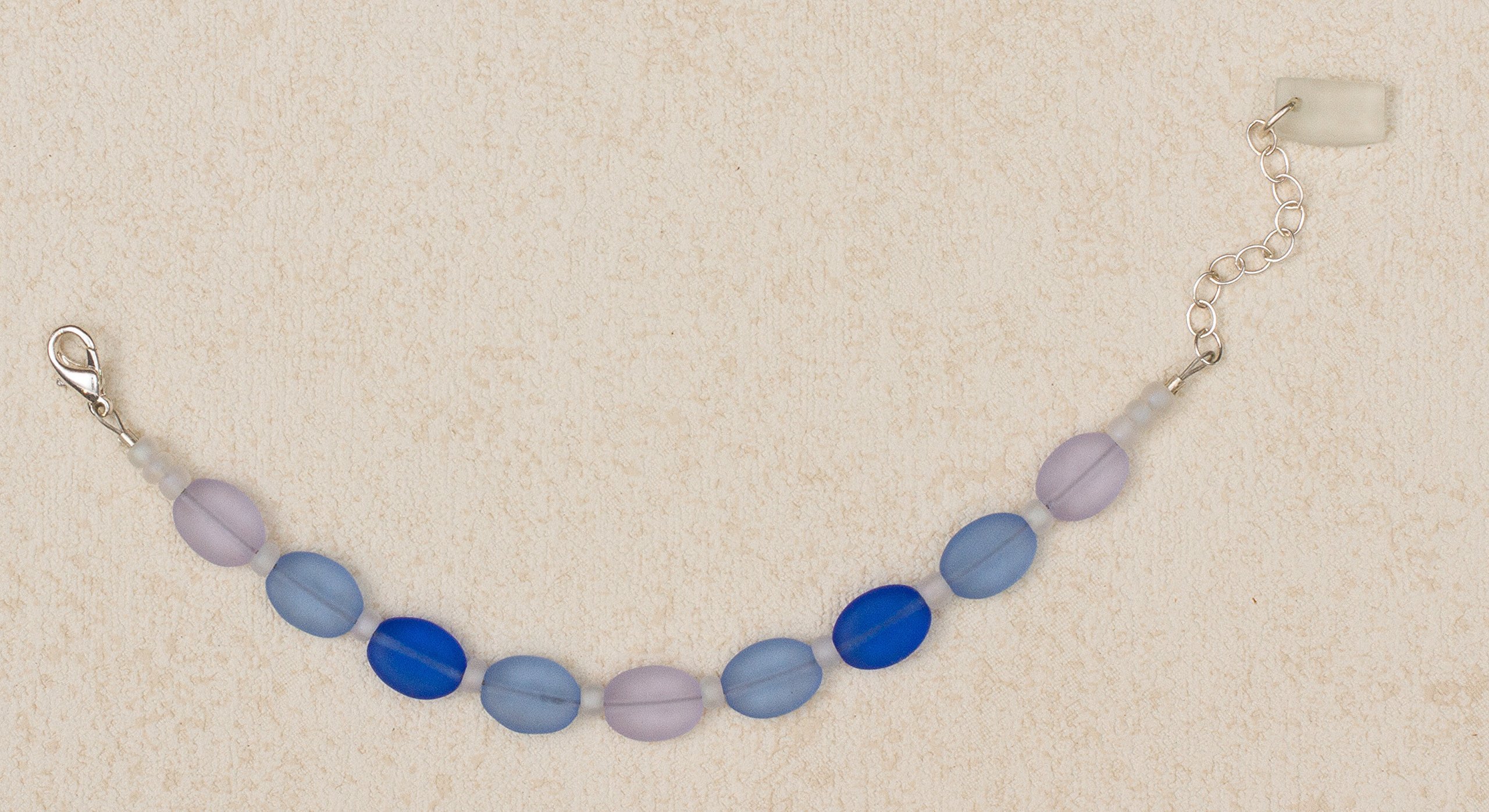 Sea Glass Droplet Bracelet