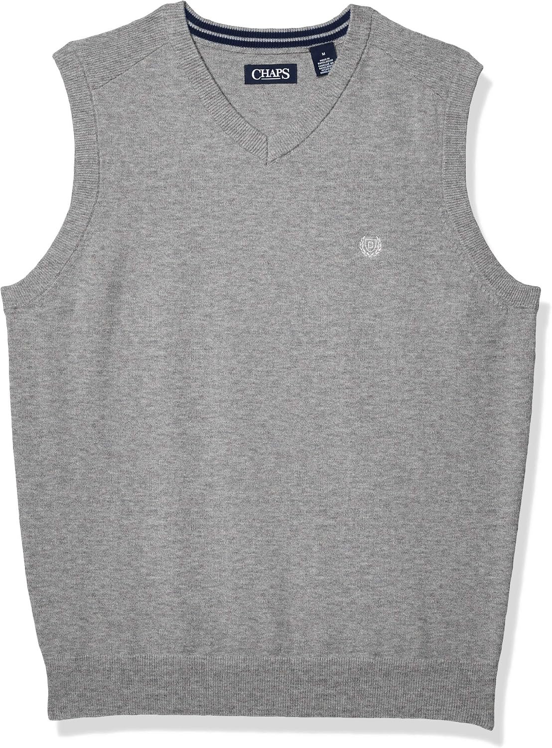 Chaps Men's Cotton V-Neck Sweater Vest 