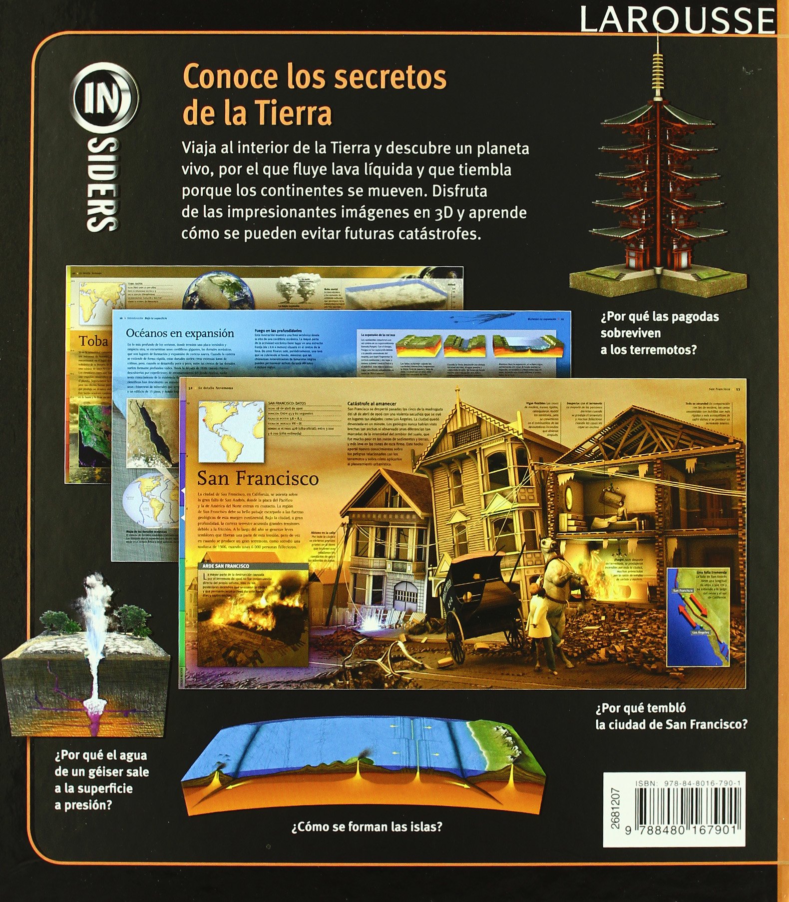 Volcanes y terremotos (Larousse - Infantil / Juvenil - Castellano - A Partir De 8 Años)