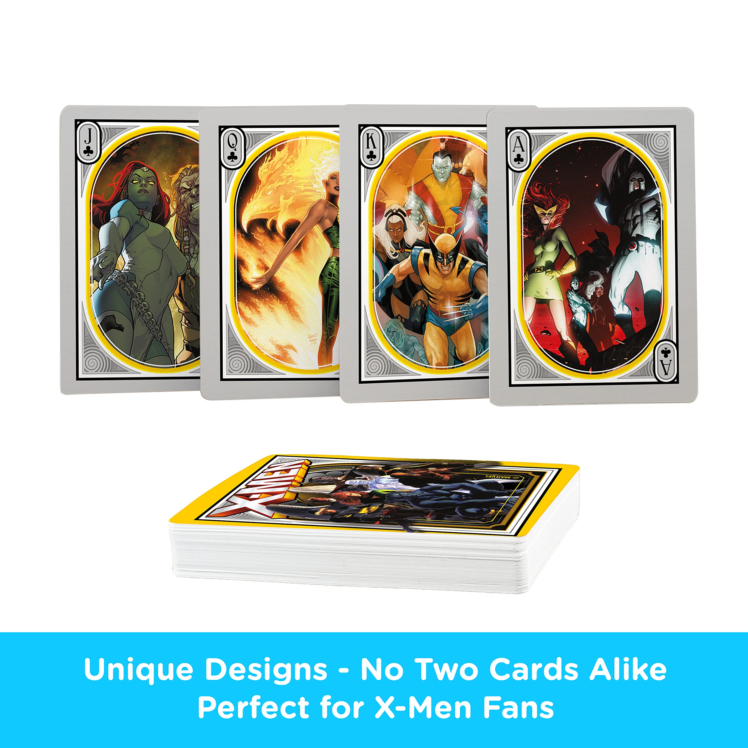 Amazon.com: AQUARIUS - Marvel Xmen Playing Cards : Toys & Games