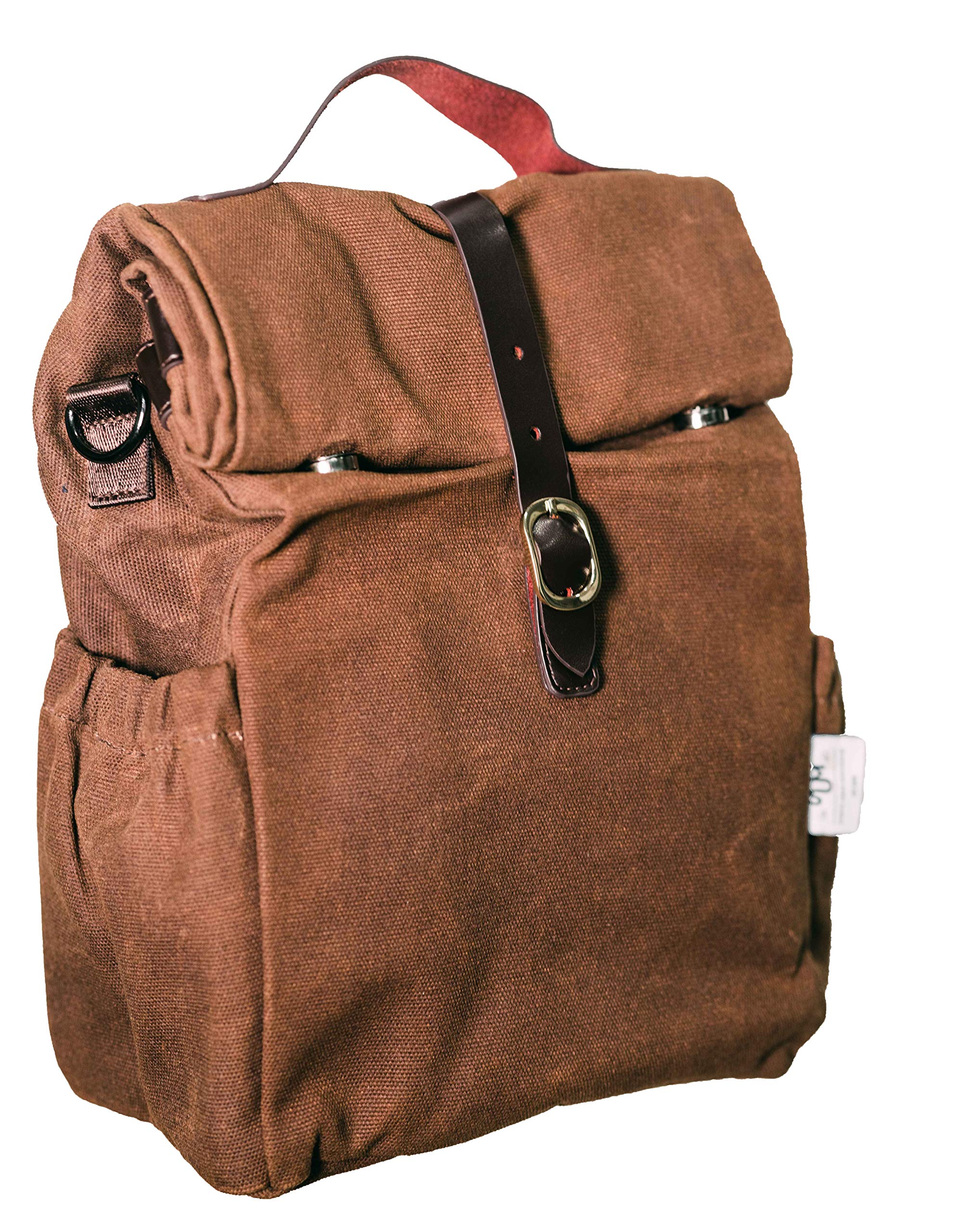 leather insulated lunch bag
