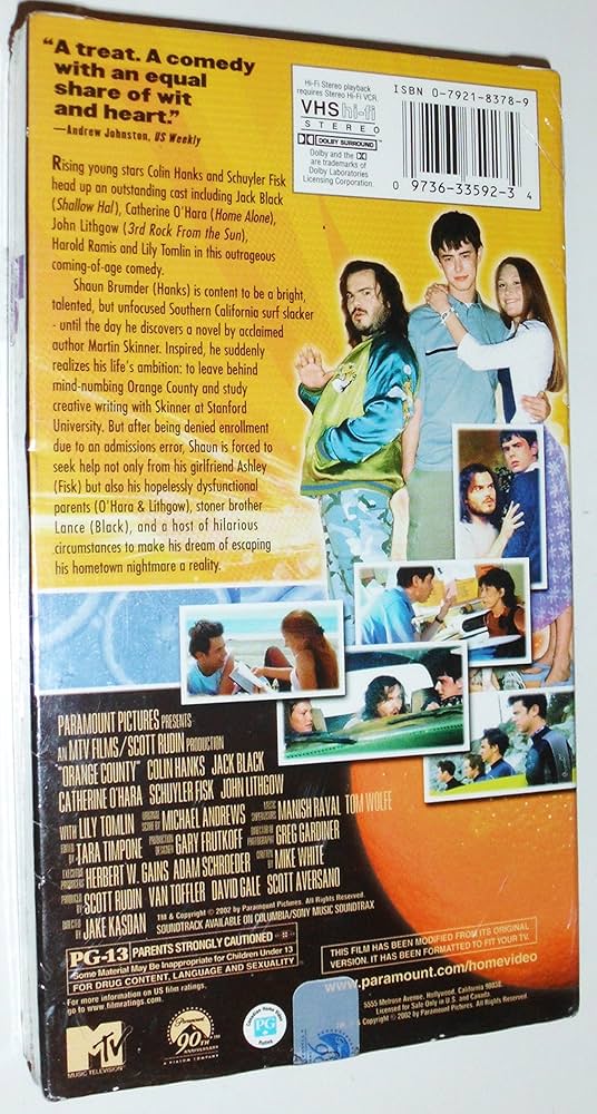 Amazon.co.jp: Orange County [VHS] : DVD