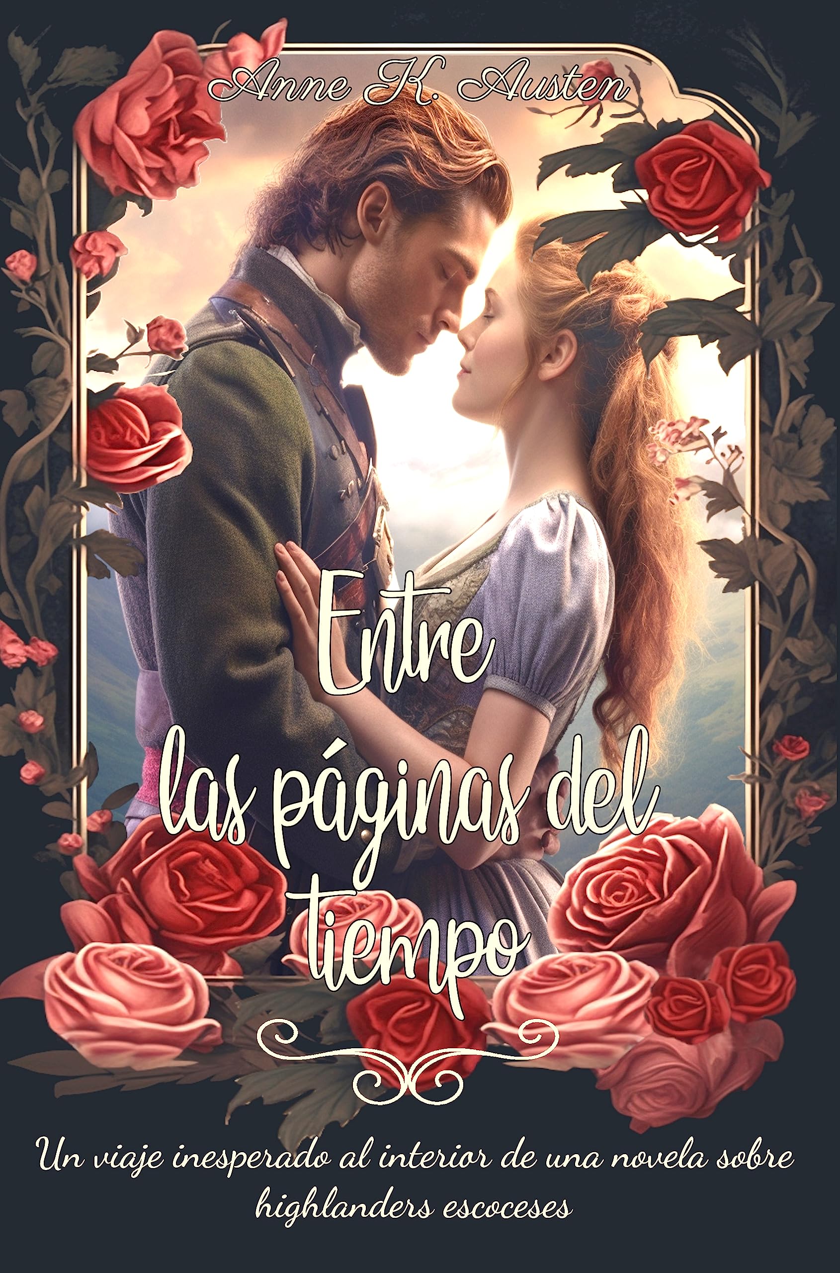 ENTRE LAS PÁGINAS DEL TIEMPO: Un viaje inesperado al interior de una novela sobre Highlanders escoceses (Amores y leyendas en las Tierras Altas de Escocia) (Spanish Edition)