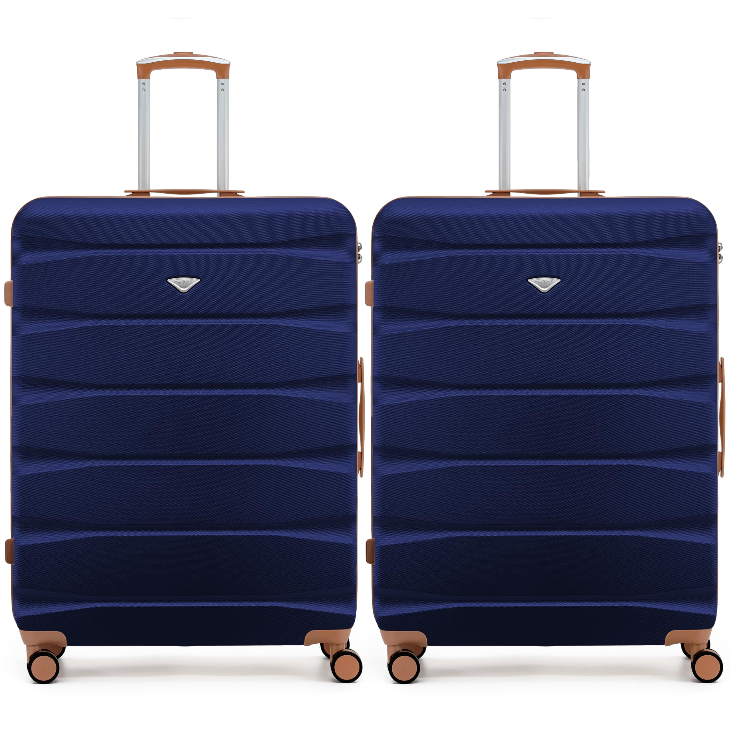 Flight Knight Underseat Cabin Suitcase 45x36x20cm | Free Hand Luggage for EasyJet & Wizz Air | Lightweight ABS Hard Shell with 8 Silent-Glide Spinner Wheels | Max Space Travel Bag — view 191