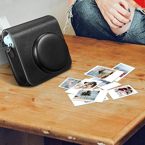 Miniatura 6 de Fintie Protective Case for Fujifilm Instax Mini 11 Instant Camera - Premium Vegan Leather Bag Cover with Removable Adjustable Strap