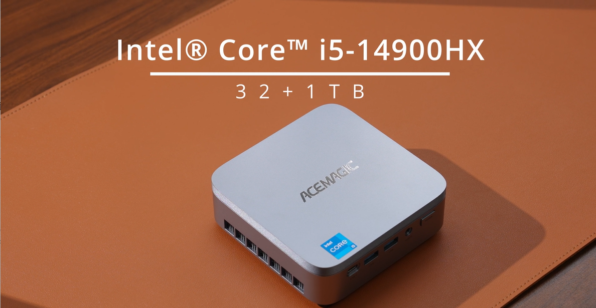 【ほぼ新品】ACEMAGIC M5 ntel i9-14900HX ミニPC ACEMAGIC M5 Intel® Core™ i9-14900HX/i7-14650HX Mini PC