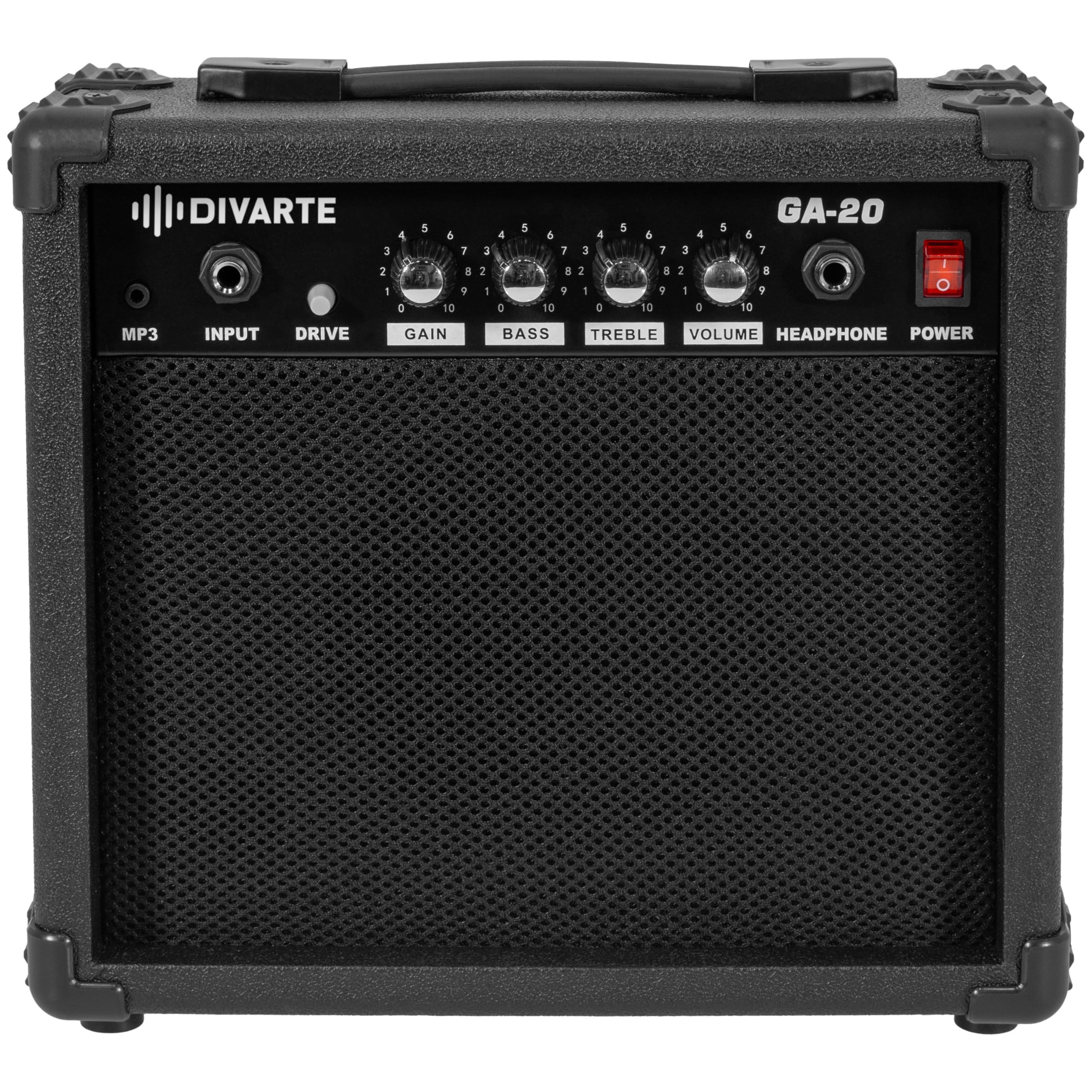 Pack Guitare Électrique ST 4/4 Black + Ampli guitare GA-20 20W, Housse, Sangle, Accordeur, Médiators, Câble, Cordes – Kit Débutant Adulte et Adolescent Rock, Pop, Blues