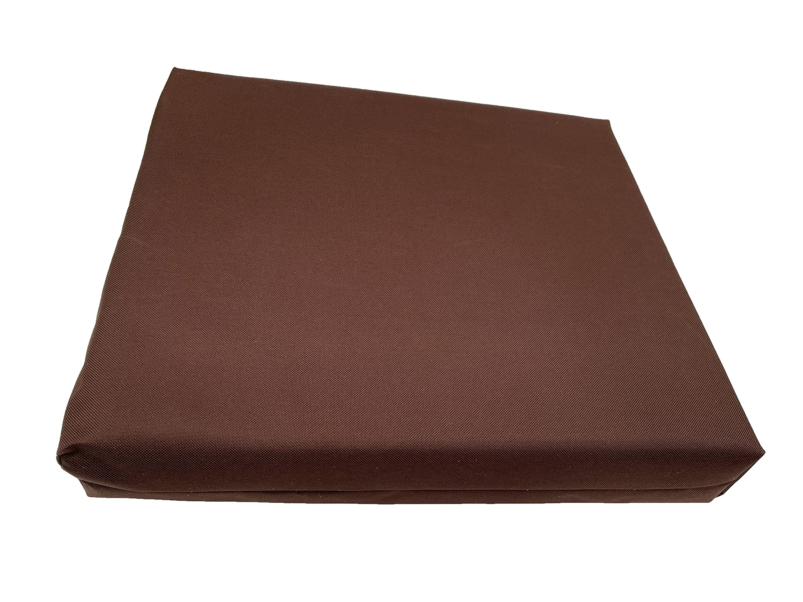 Memory Foam Cushion for Office Chair Pain Relief Cushion for Back Support Seat Pad for Office Desk, Gaming Chair, Wheelchair, Car Seat, Tailbone Pain 4cm (Chocolate Brown, 40 x 45 cm / 16" x 18")