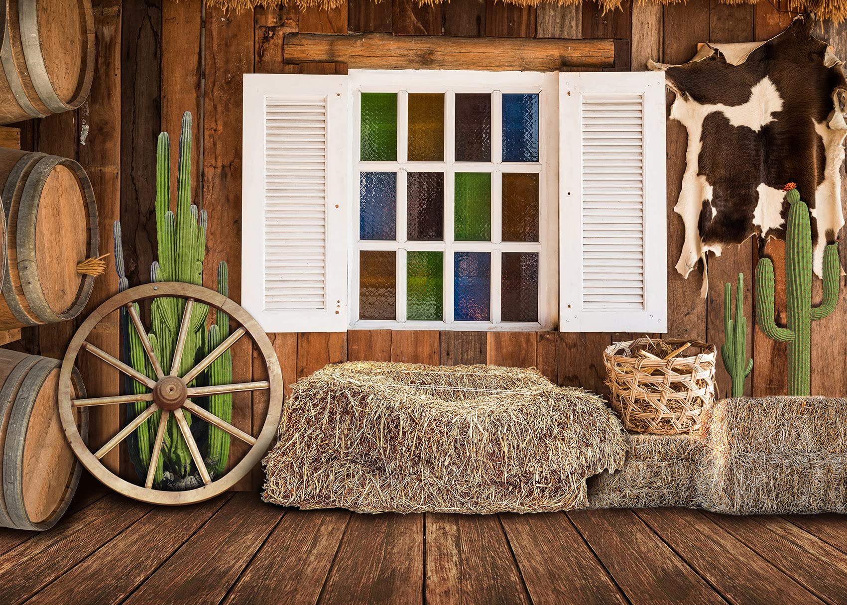 Country Barn Background