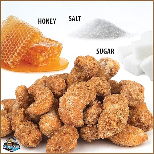 Miniatura 3 de Kettle Creek Snacks Anacardos de sal de miel asada sin OMG Bolsa de 2 libras