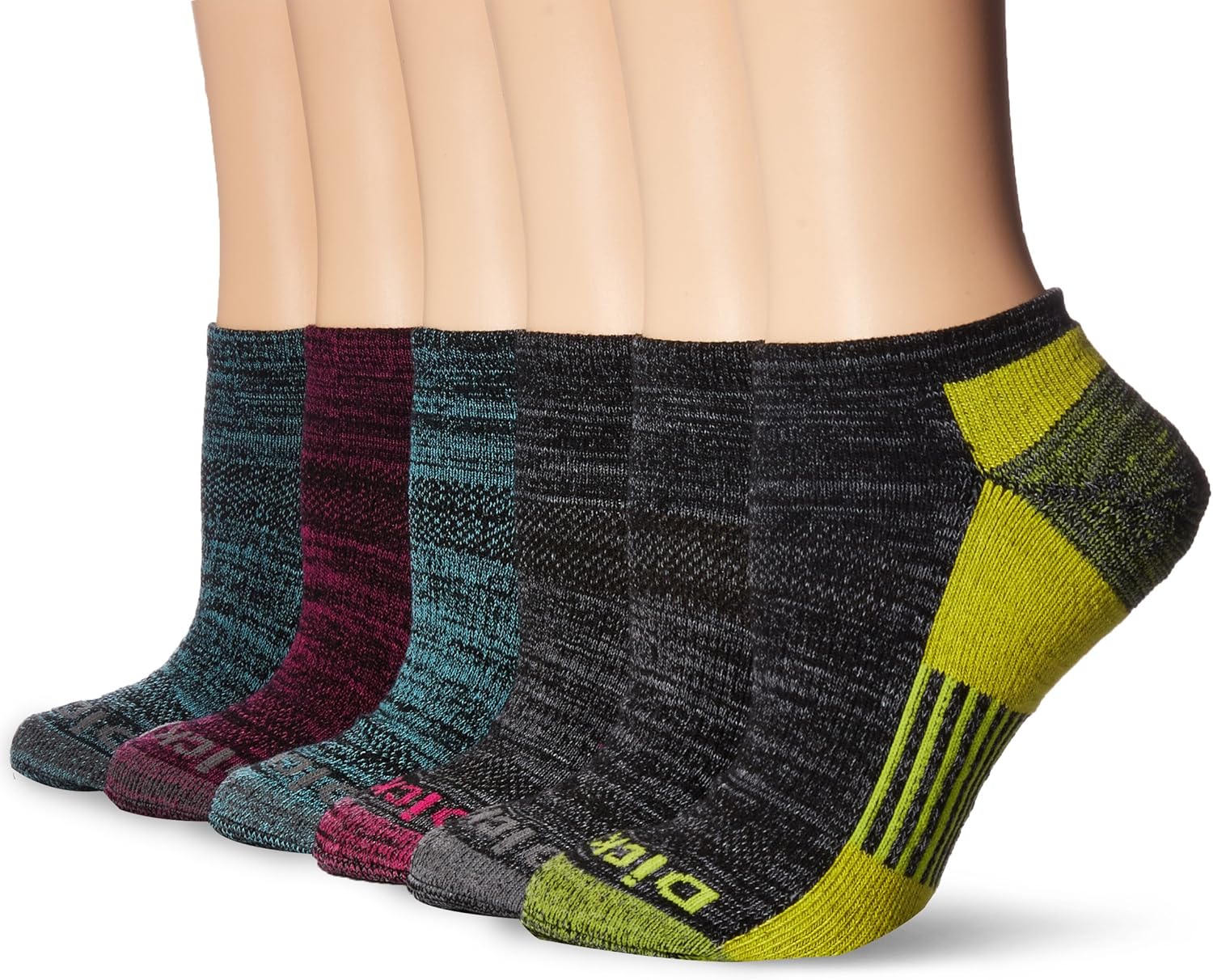 Dickies womens Dri-tech Advanced Moisture Wicking Low Cut Socks
