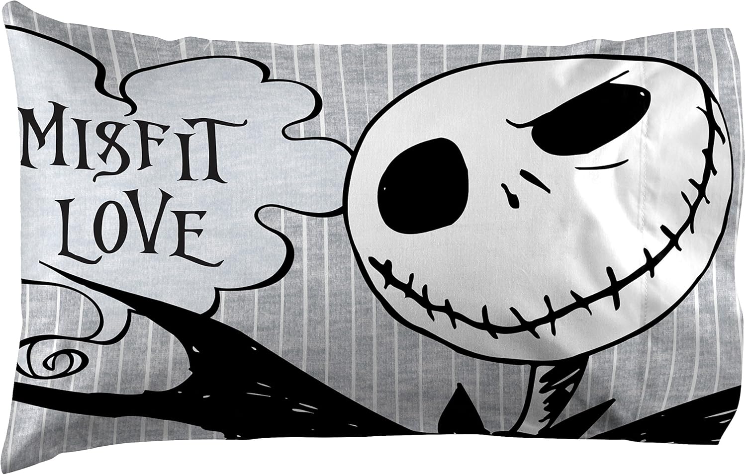 Disney Nightmare Before Christmas Meant to Be 2-Pack Reversible Pillowcase