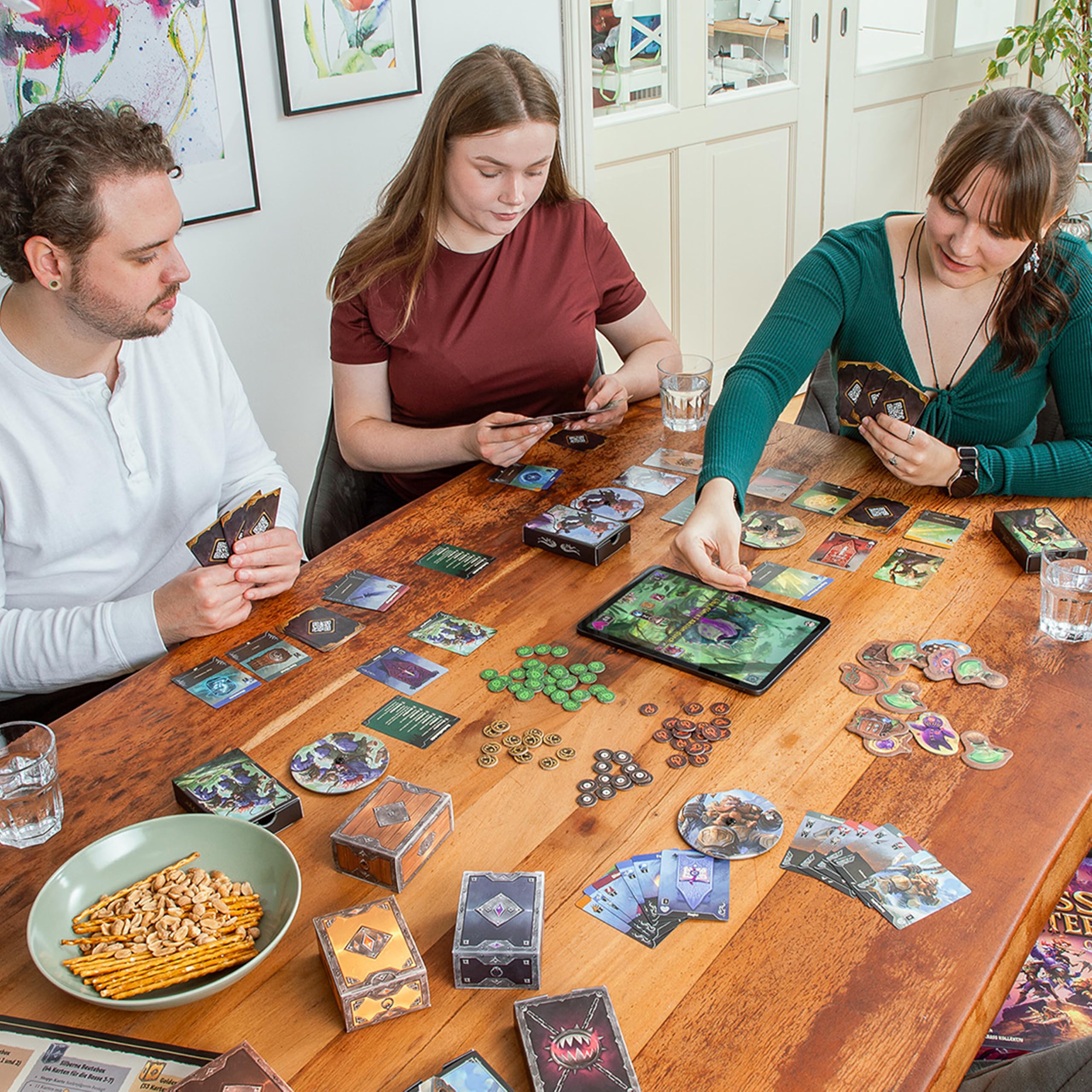 Asmodee – BOSS FIGHTER QR – Gioco da Tavolo Fantasy di Strategia