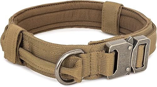Miniatura 2 de WOLF TACTICAL Collar de perro para perros grandes, collares militares resistentes para perros grandes, collar de pitbull, collar de pastor alemán