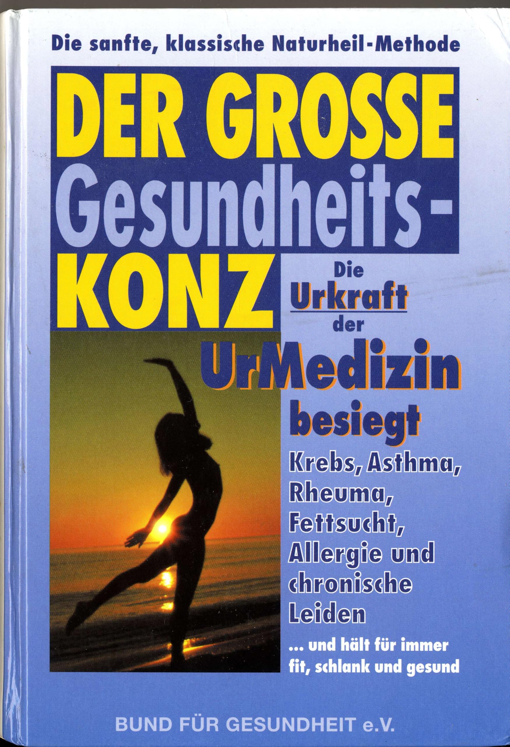 Der grosse Gesundheits-Konz: UrMedizin. Besiegt Krebs, Rheuma, Fettsucht, Allergie und chronische Leiden ...und hält für immer fit, schlank und gesund