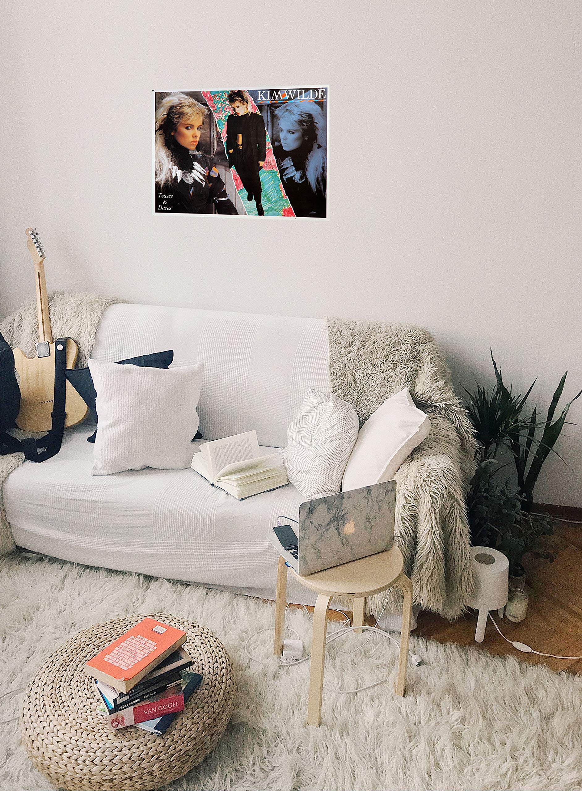 Premium Poster/Plakat | DIN A1 | Wanddeko | Live Konzert Veranstaltung » Kim Wilde - Teases & Dares, 1984 «