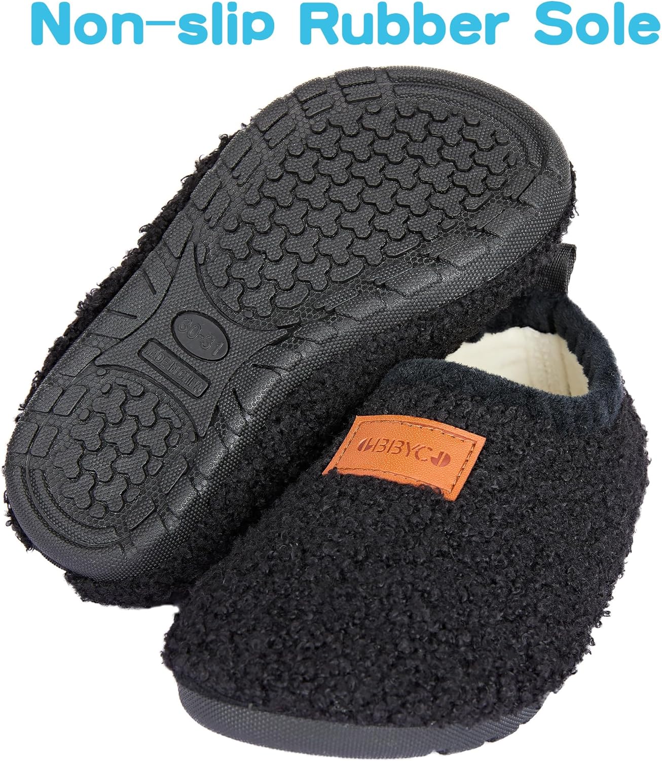 Kids House Slippers Toddler Home Shoes Cozy Lightweight Non-Slip Slippers Socks for Infant Little Boys Girls - Image 5