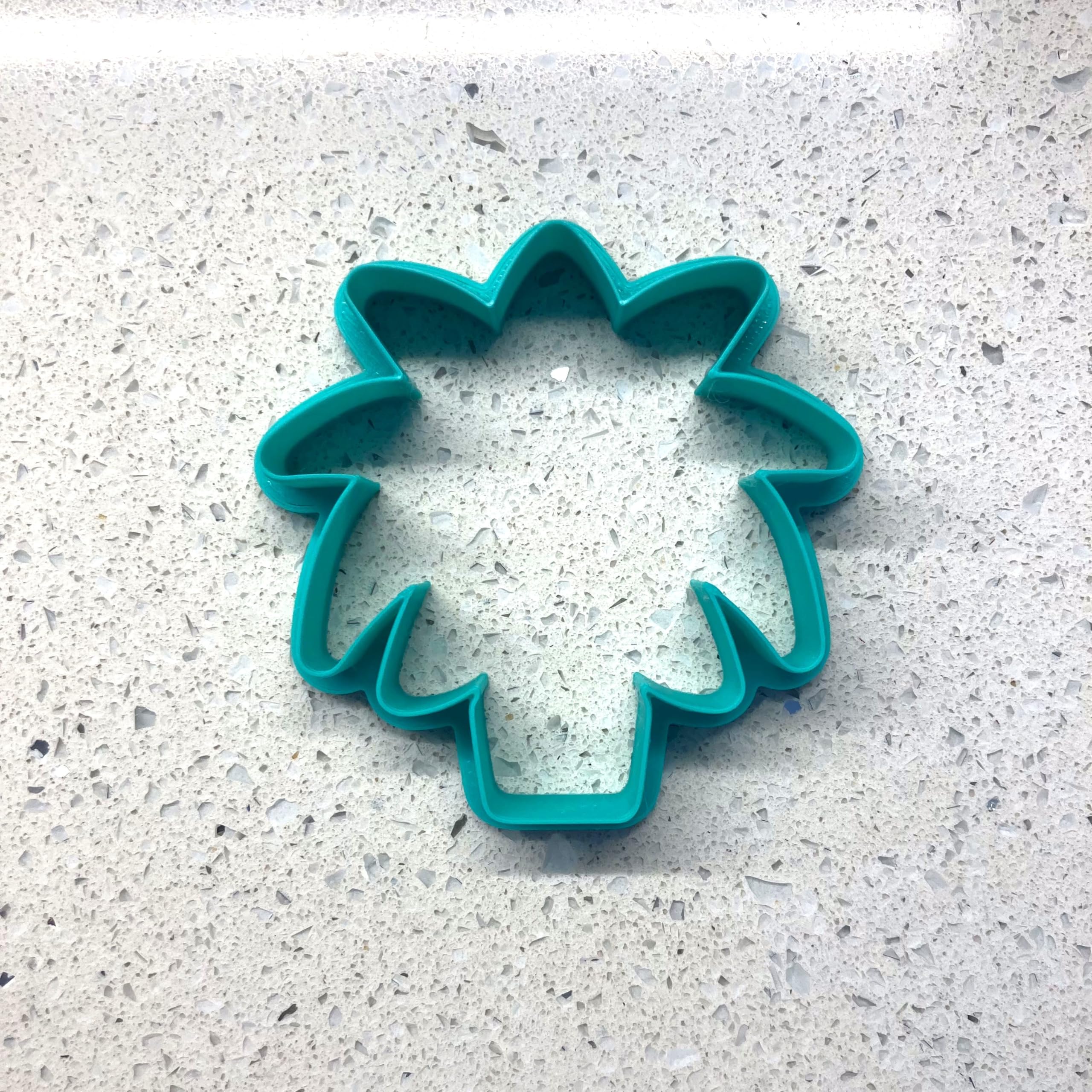 Hurma Palmiye Ağacı Kurabiye Kalıbı ve Damga Seti, Ramazan Ayı, Tropikal ve Çöl Temalı, Şeker Hamuru ve Kil Şekillendirici (4 cm)