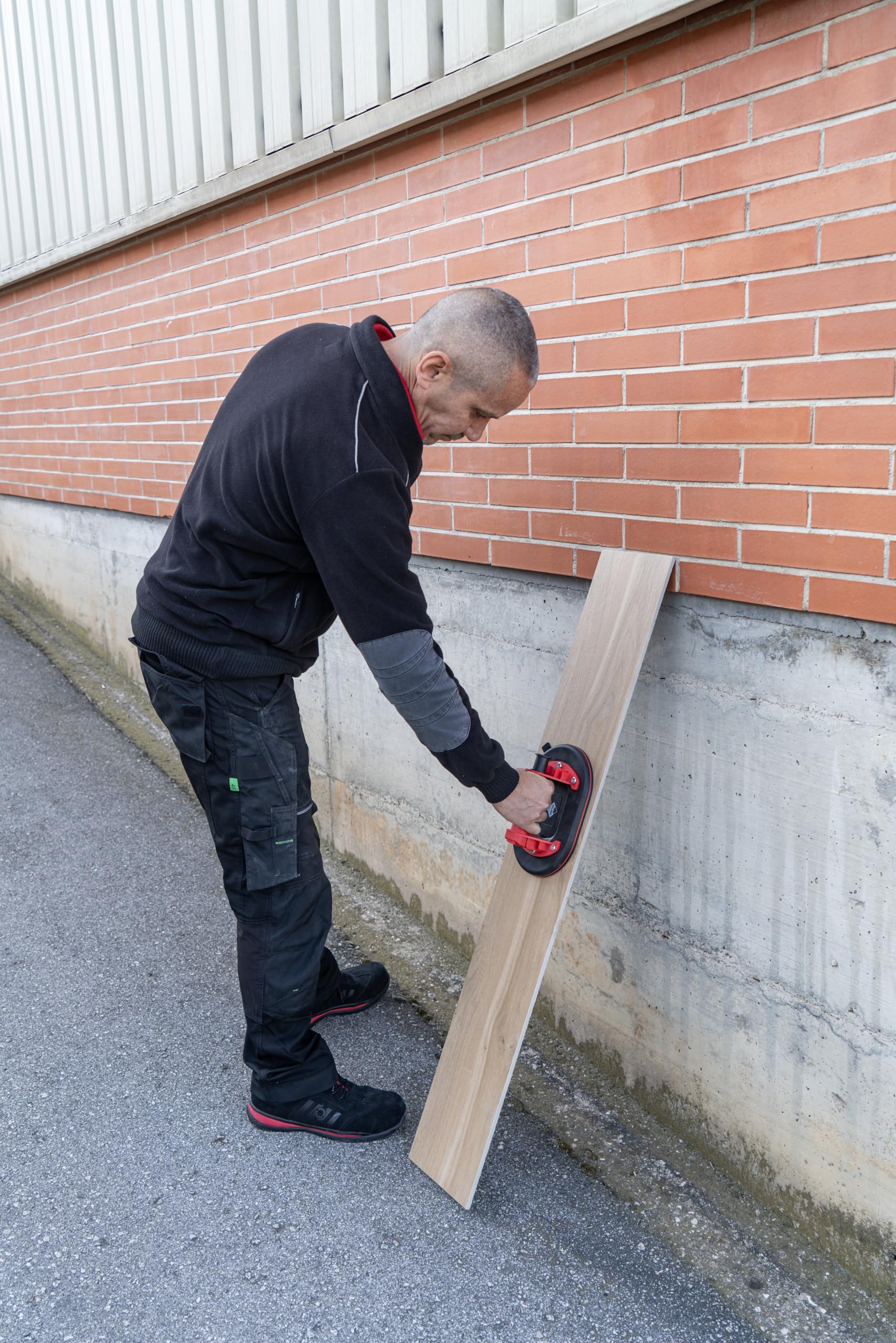RUBI Profi Vakuumpumpe ELLIP SC für raue oder strukturierte Fliesen, großes Format, 140 kg, mit Koffer