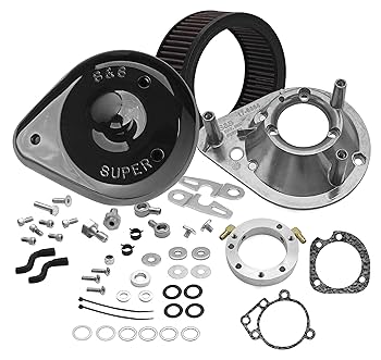 S&S Air Cleaner クローム　ハーレー　スポーツスター S&S Chrome Air Stinger Stealth Cleaner Air Filter Kit 07-22