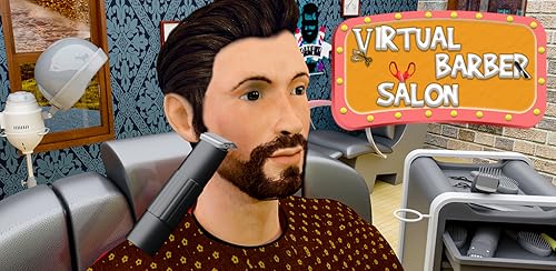 Meu salão de corte de cabelo da barbearia - Jogo de Simulação Grátis