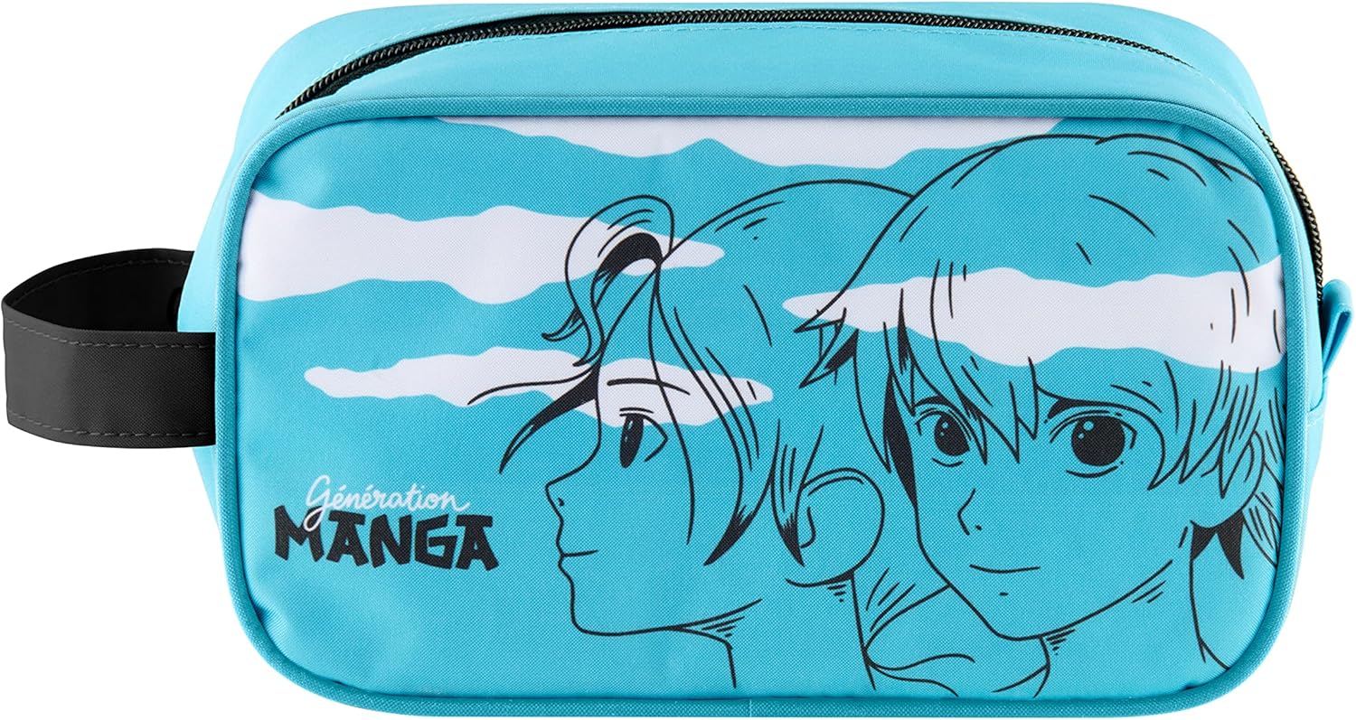 Enzo Manga Lover Pencil Case, Multicolored