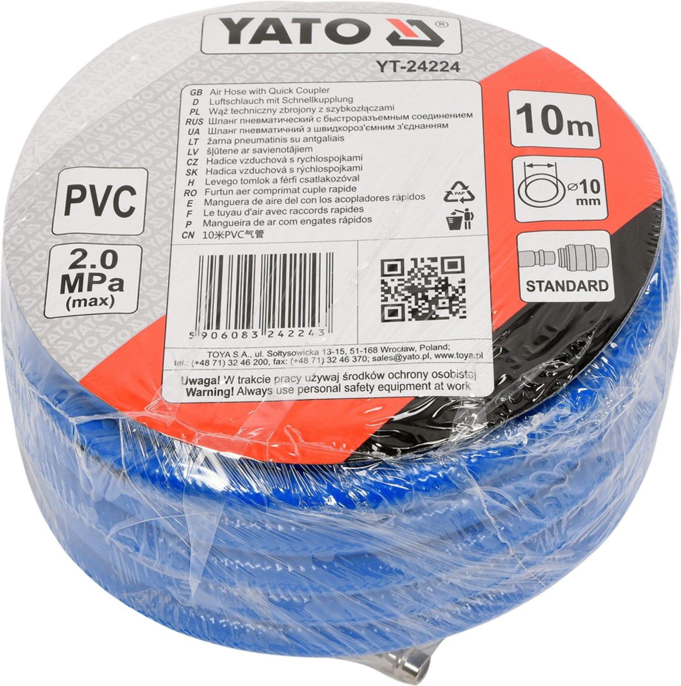 Yato YT, 10 m inner diameter 10 mm