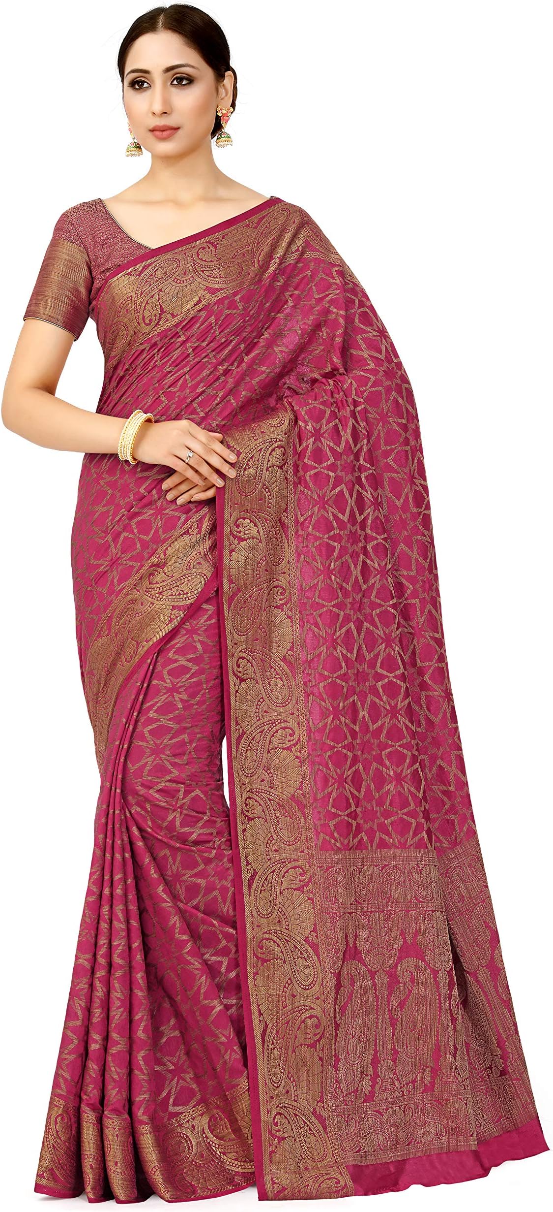 MIMOSAPatola Style Art silk saree