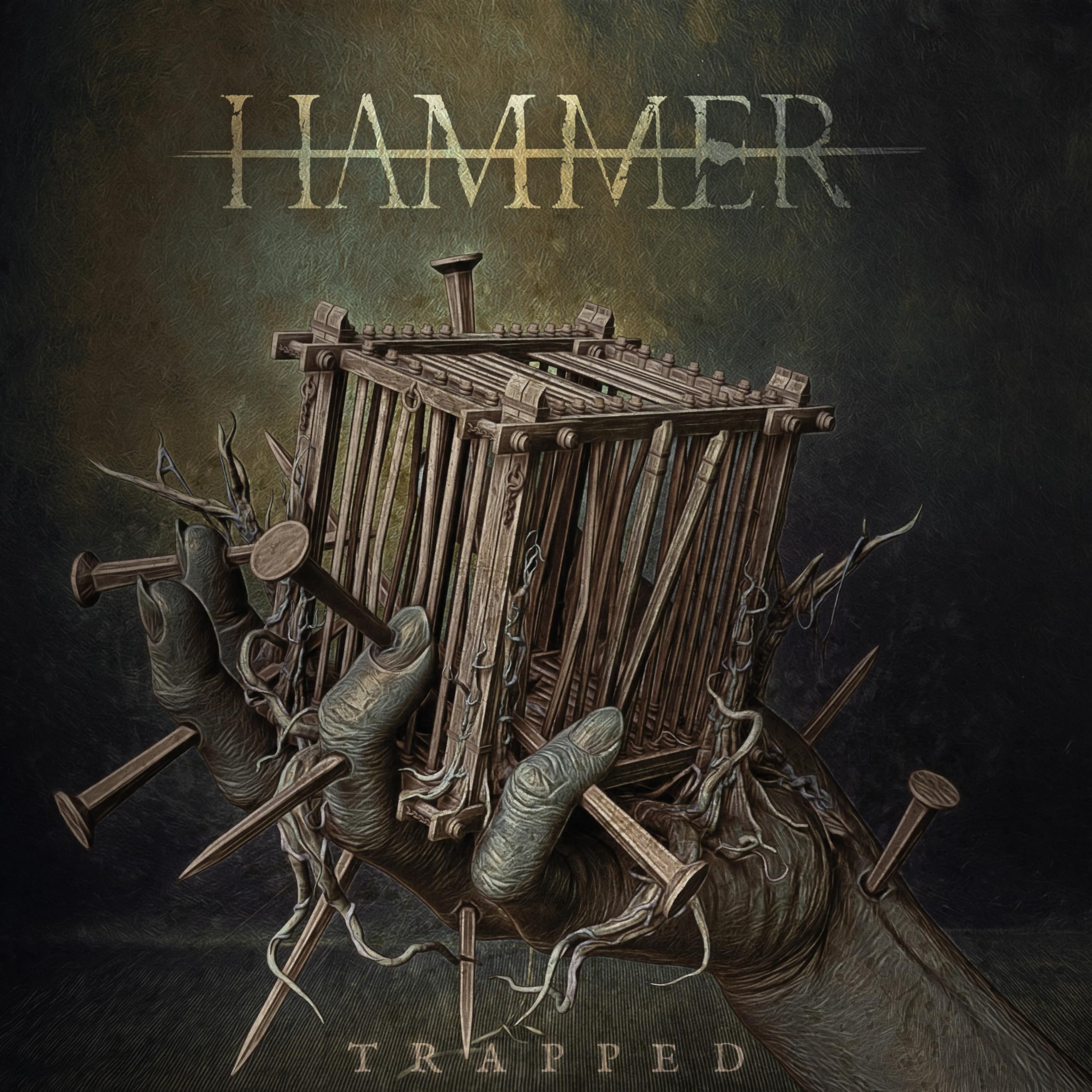 HAMMER - Trapped - Vinyl (translucent green vinyl LP)