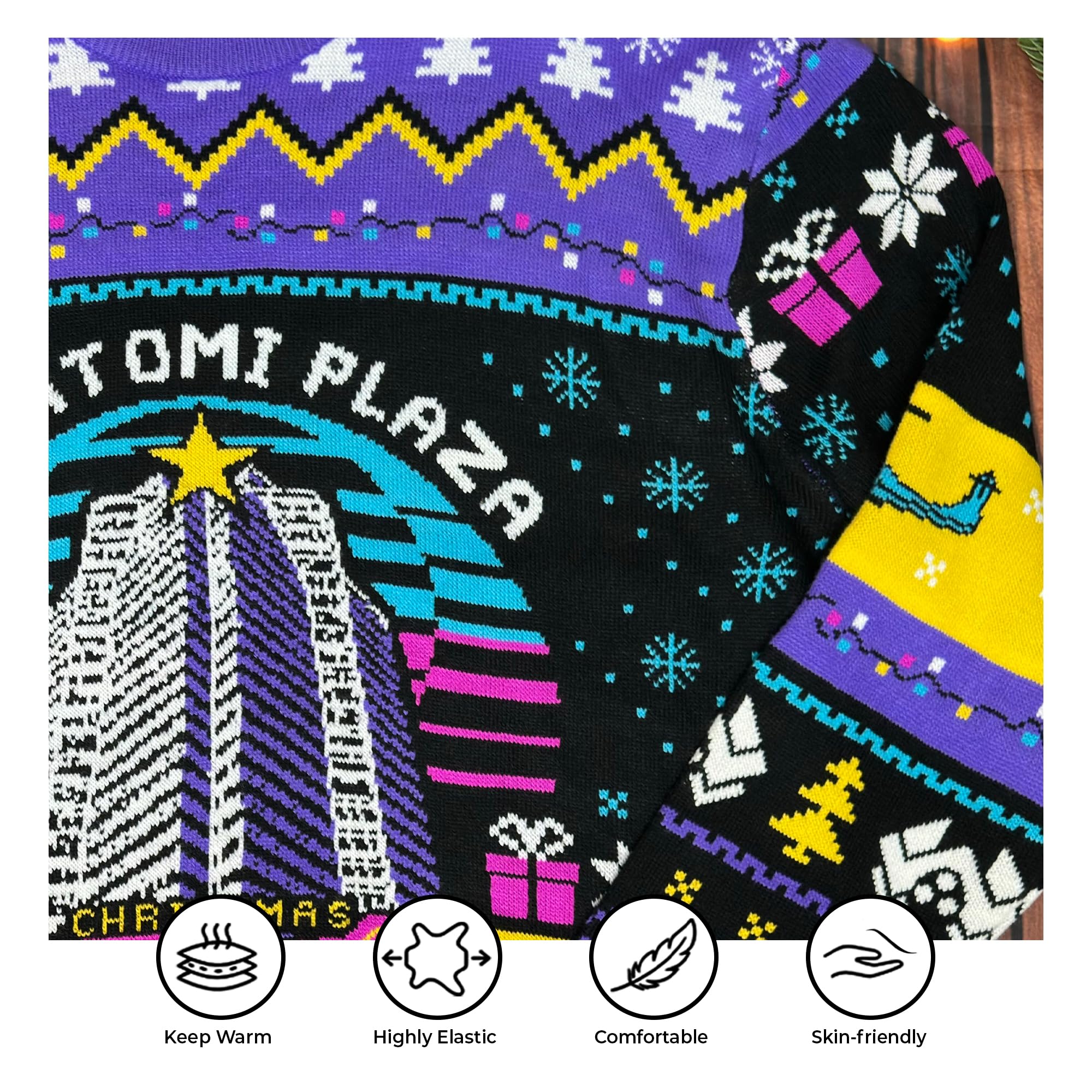 Hässliche Pullover für Damen – gestrickter hässlicher Weihnachtspullover für Herren – hässlicher Pullover Geschenk für Männer, Frauen – Weihnachtspullover für Männer